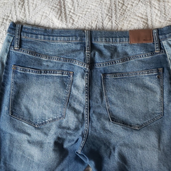 Madewell Two Tone Side Panel Jeans - Picture 3 of 4